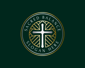 Holy Christian Cross logo design