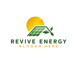 Solar Energy Plug logo design