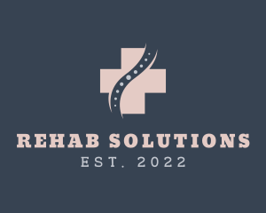 Spine Health Cross Chiropractor logo design