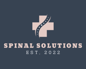 Spine Health Cross Chiropractor logo design