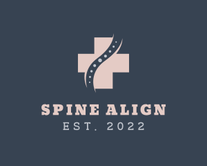 Spine Health Cross Chiropractor logo design