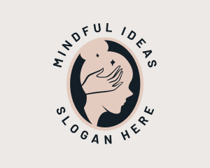 Woman Mind Wellness logo design