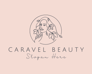 Wellness Female Beauty logo design