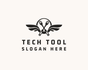 Mechanic Tool Wings logo