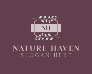 Natural Handmade Frame logo design