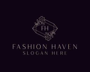 Fashion Floral Boutique logo design