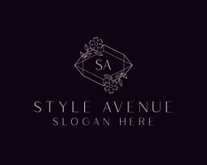 Fashion Floral Boutique logo design