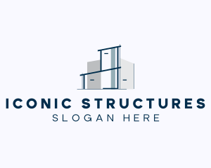 Architecture Structure Builder logo design