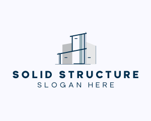 Architecture Structure Builder logo design