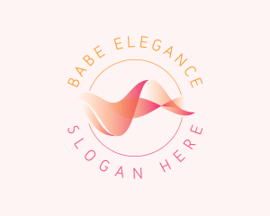 Elegant Beauty Wave logo design