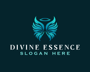 Divine Spiritual Wing logo design