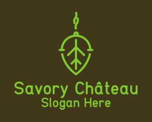 Vegetarian Resto Bar logo design