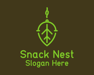 Vegetarian Resto Bar logo design