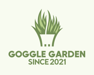 Green Grass Lawn Care  logo design