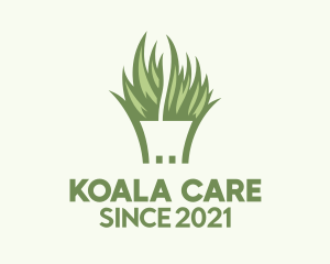 Green Grass Lawn Care  logo design