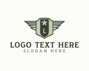 Shield Military Army logo
