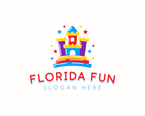 Castle Fun Inflatable logo design