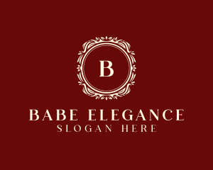 Luxury Floral Boutique logo design