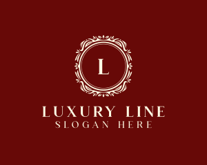 Luxury Floral Boutique logo design