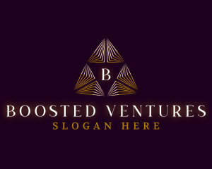 Pyramid Finance Investment logo design