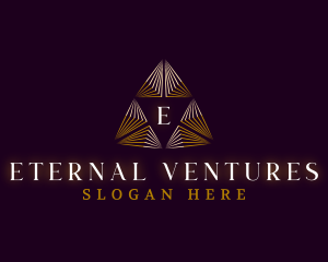 Pyramid Finance Investment logo design