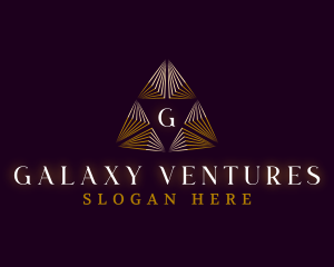 Pyramid Finance Investment logo design