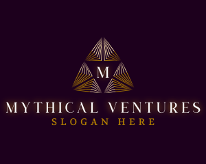 Pyramid Finance Investment logo design