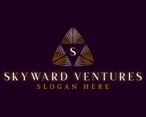 Pyramid Finance Investment logo design