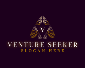 Pyramid Finance Investment logo design