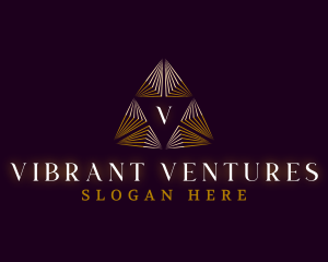 Pyramid Finance Investment logo design