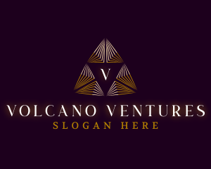 Pyramid Finance Investment logo design