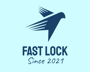 Fast Flying Bird  logo design