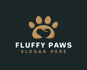 Paw Pet Heart logo design