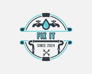 Faucet Fix Plumber logo design