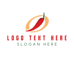 Chili Pepper Letter O logo