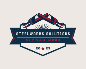 Welding Steelworks Mechanical logo design