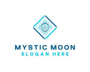 Moon Vision Horoscope logo design