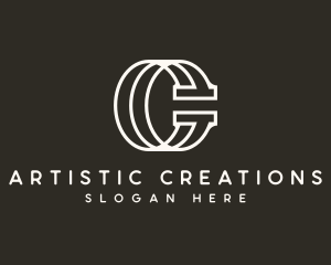 Creative Corporate Stripe Letter G logo design