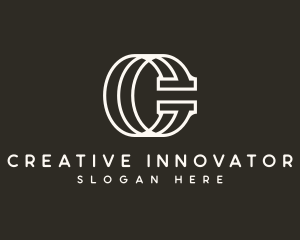 Creative Corporate Stripe Letter G logo design