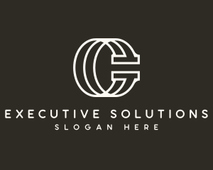 Creative Corporate Stripe Letter G logo design