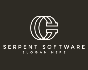 Creative Corporate Stripe Letter G logo design