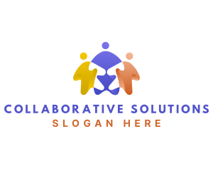 People Organization Teamwork logo