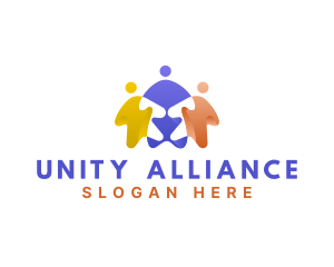 People Organization Teamwork logo