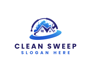 Hydro Power Wash Cleaning logo design