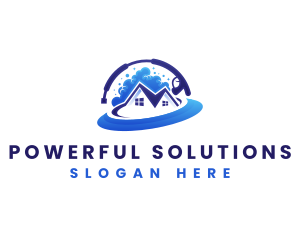 Hydro Power Wash Cleaning logo design