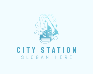 Urban City Pressure Cleaning logo design