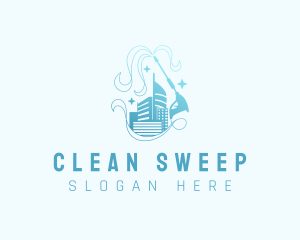 Urban City Pressure Cleaning logo design