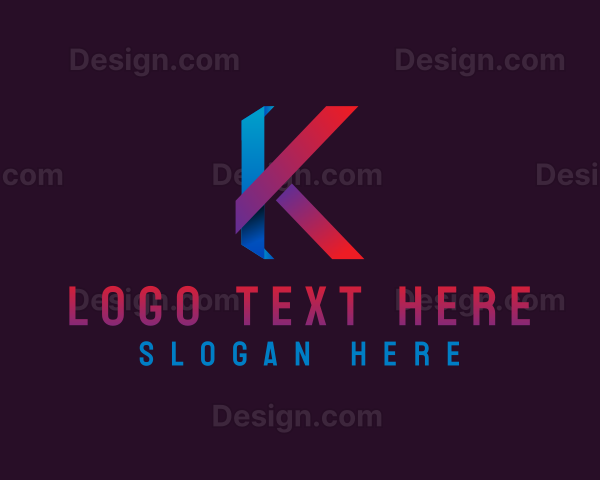 Creative Startup Letter K Logo