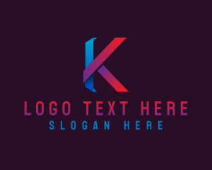  Creative Startup Letter K logo