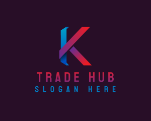  Creative Startup Letter K logo